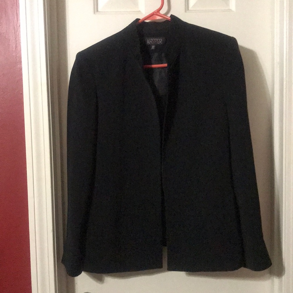 Classic Kasper Black Suit